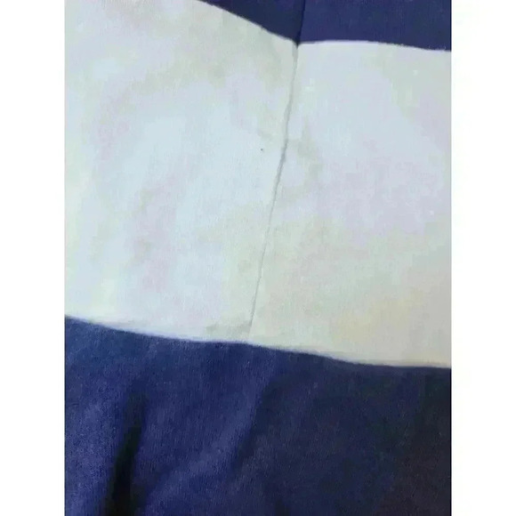 Gymboree Girl's Size 6 Blue and White Striped Cap Sleeve Nautical Dress - Picture 4 of 4